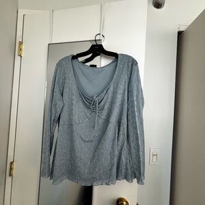 Torrid | blue blouse